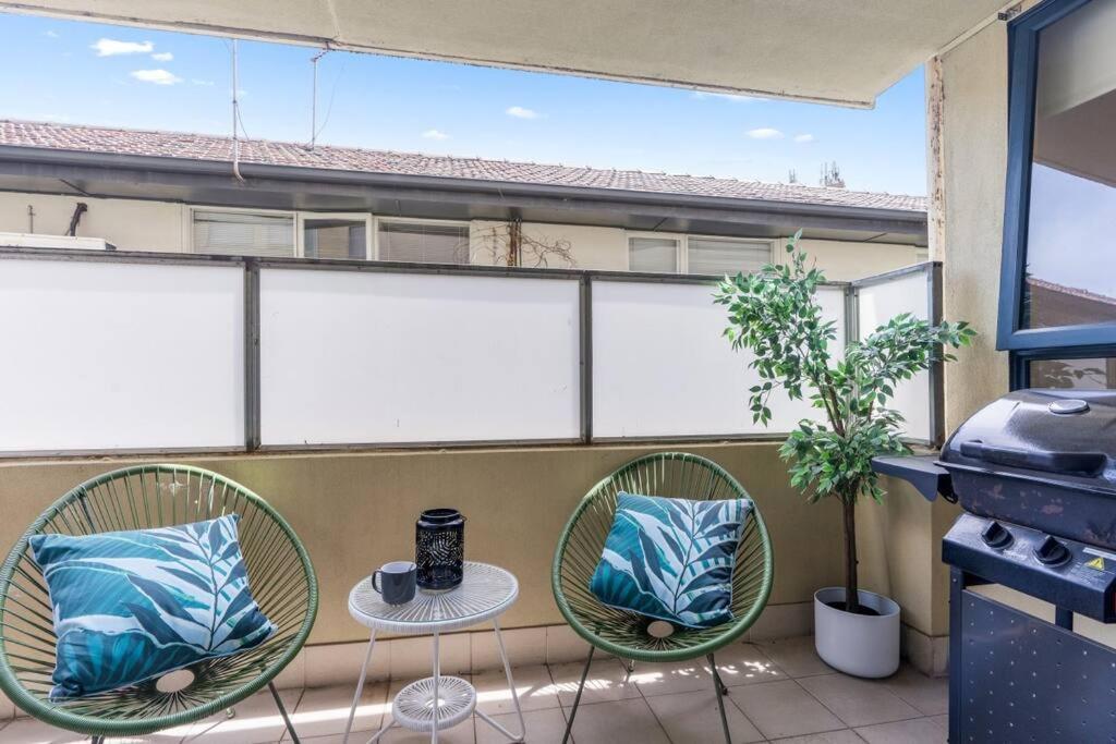 Cozy 1 Bedder In St Kilda With Balcony Melbourne Exterior foto